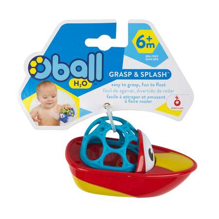Развивающая игрушка Oball Лодочка Красная