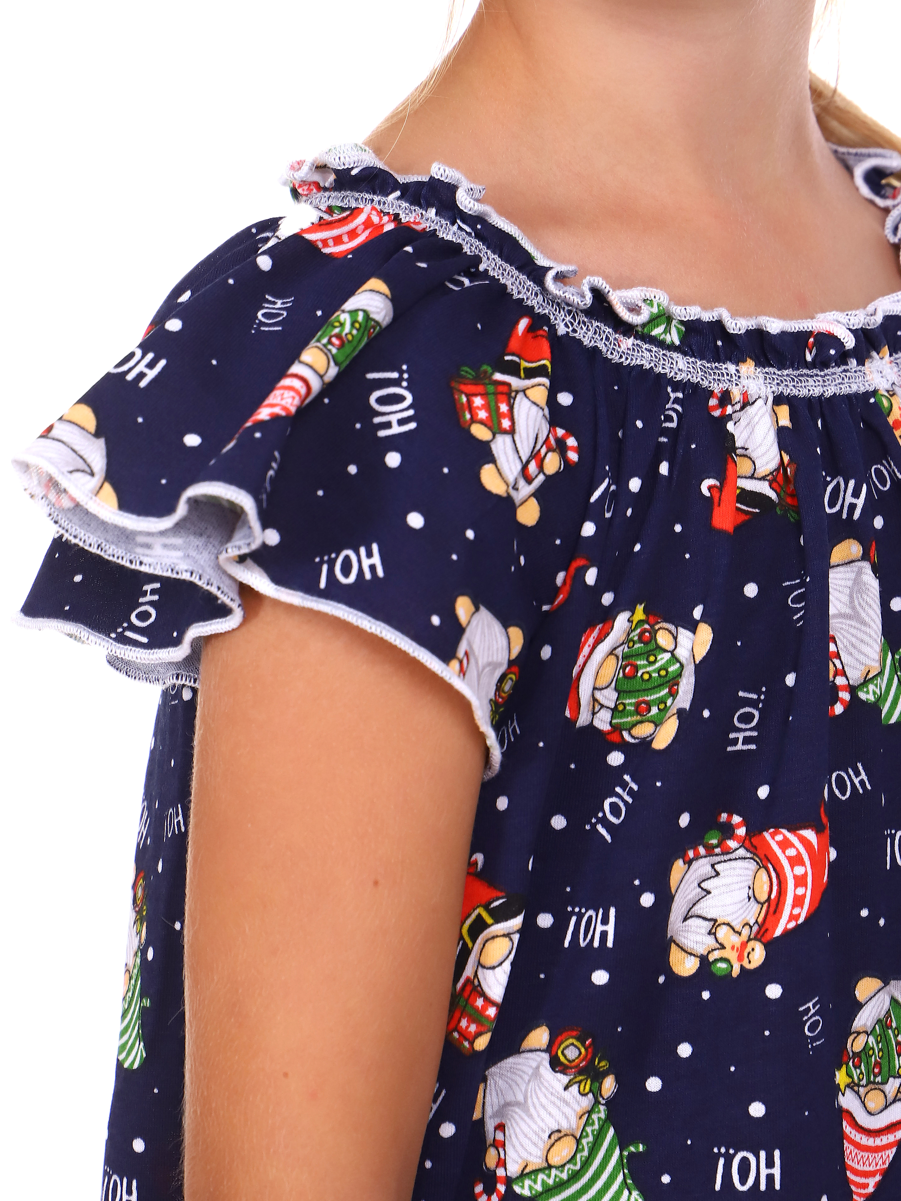 Ночная сорочка ДО-Детская Одежда 0003К/темно-синий - фото 5