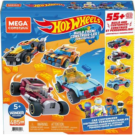 Конструктор Mega Construx Hot Wheels блочный