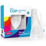 Менструальная чаша OneCUP Sport прозрачная размер L