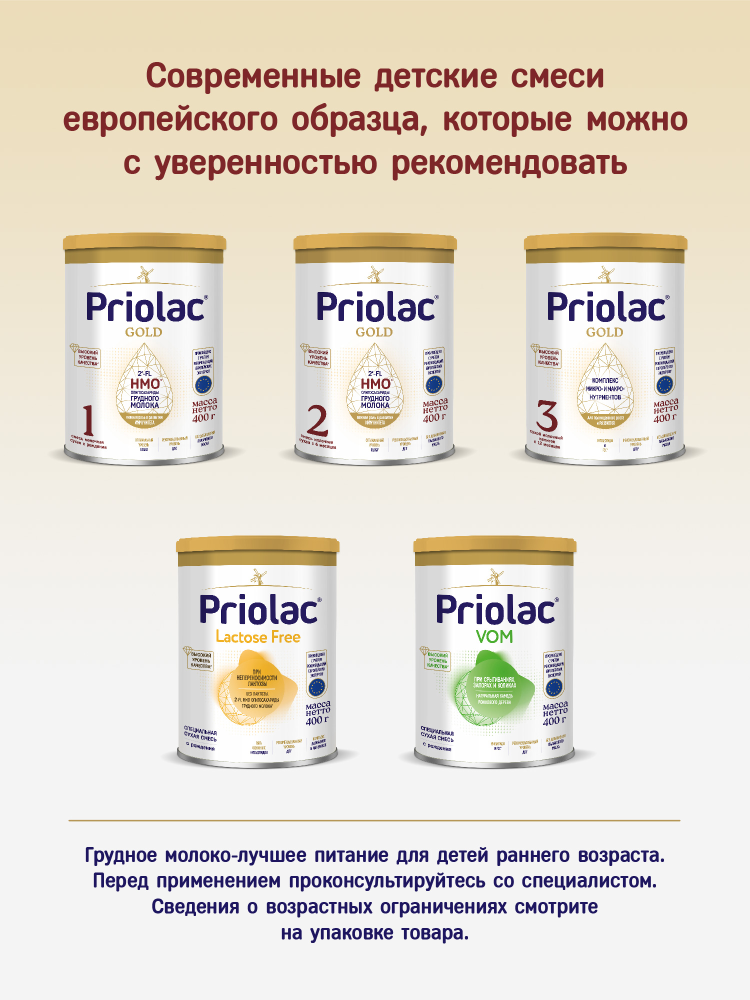 Смесь молочная сухая Priolac Gold 3 400г с 12месяцев - фото 8