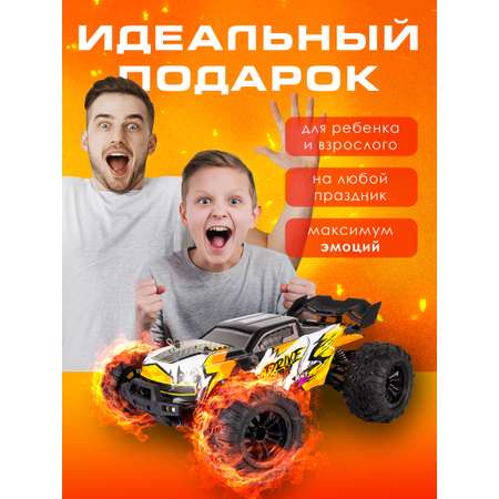 Автомобиль РУ BAZUMI Машинка джип большая с пультом 1:16