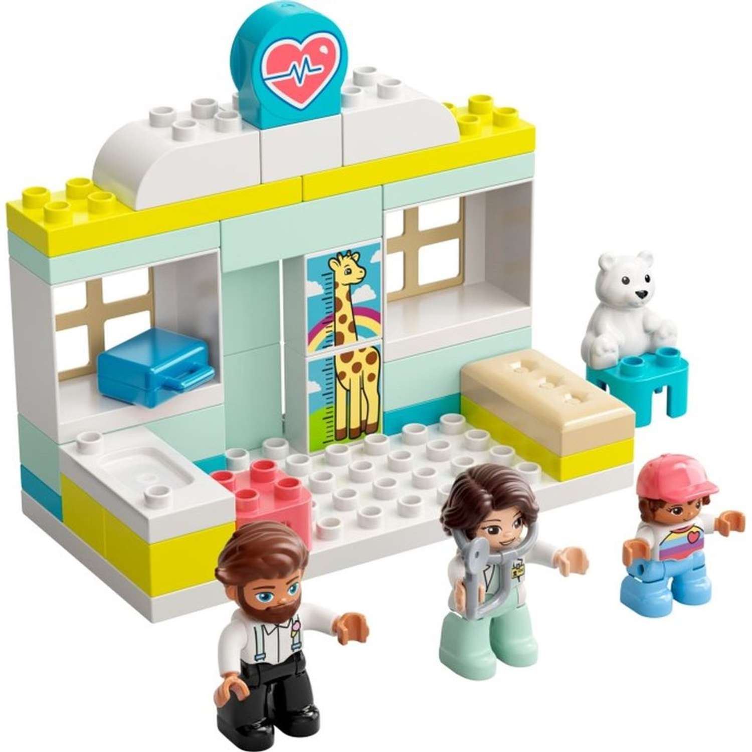 Конструктор LEGO DUPLO Town Поход к врачу блочный - фото 1
