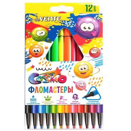 Фломастеры deVENTE 12 цв.