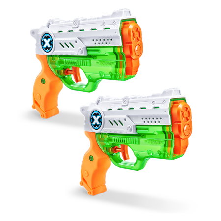Бластер водный Zuru XSHOT  Fast Fill Nano 2 штуки в наборе