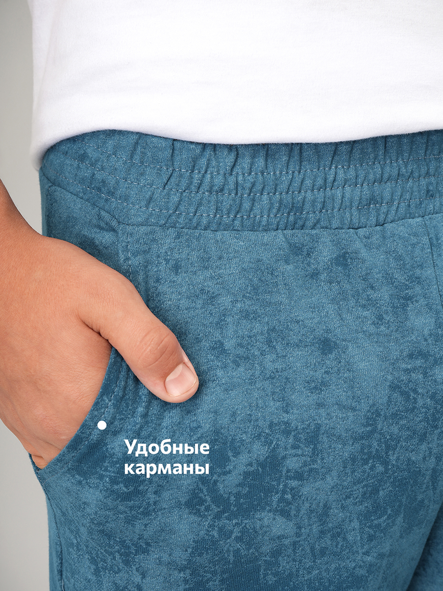 Шорты HappyFox HF037SPвинтаж.лазурный - фото 4