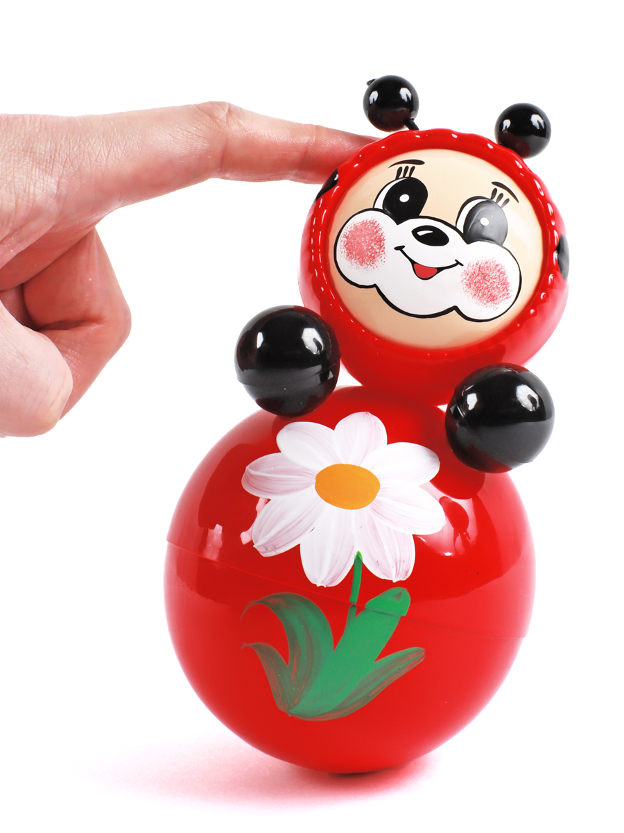 Игрушка неваляшка Божья Коровка Эко - фото 4