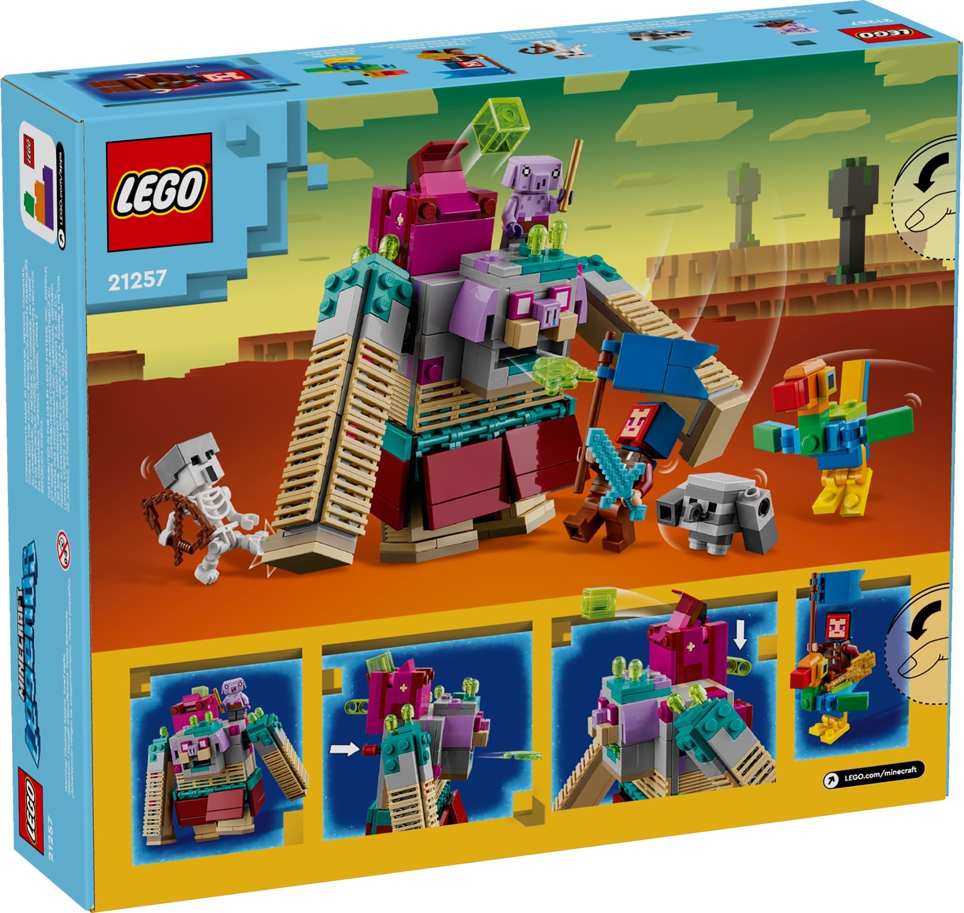 Конструктор LEGO Minecraft 21257 420 дет. - фото 6