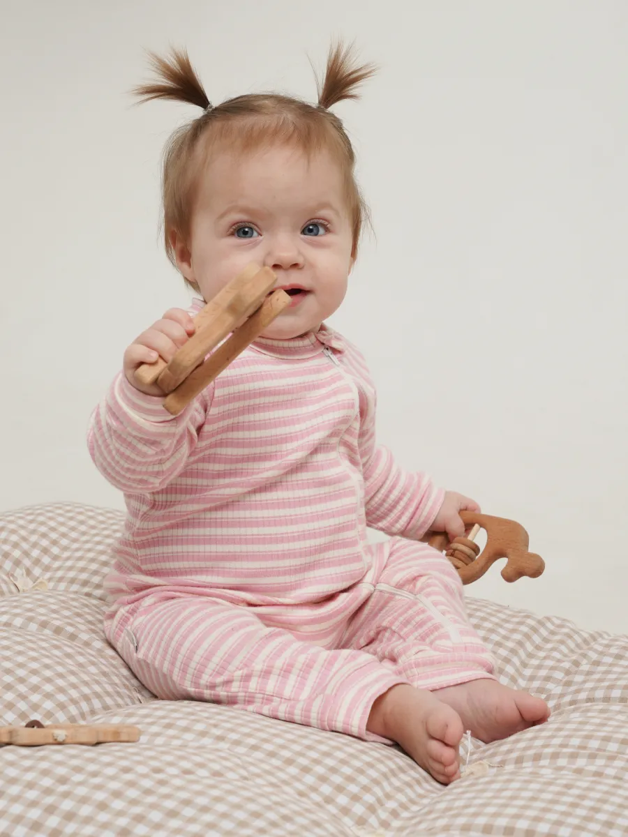 Комбинезон 3 шт Супер Пупс нбр/3пр/кмбнмол/розовыеягодки - фото 13