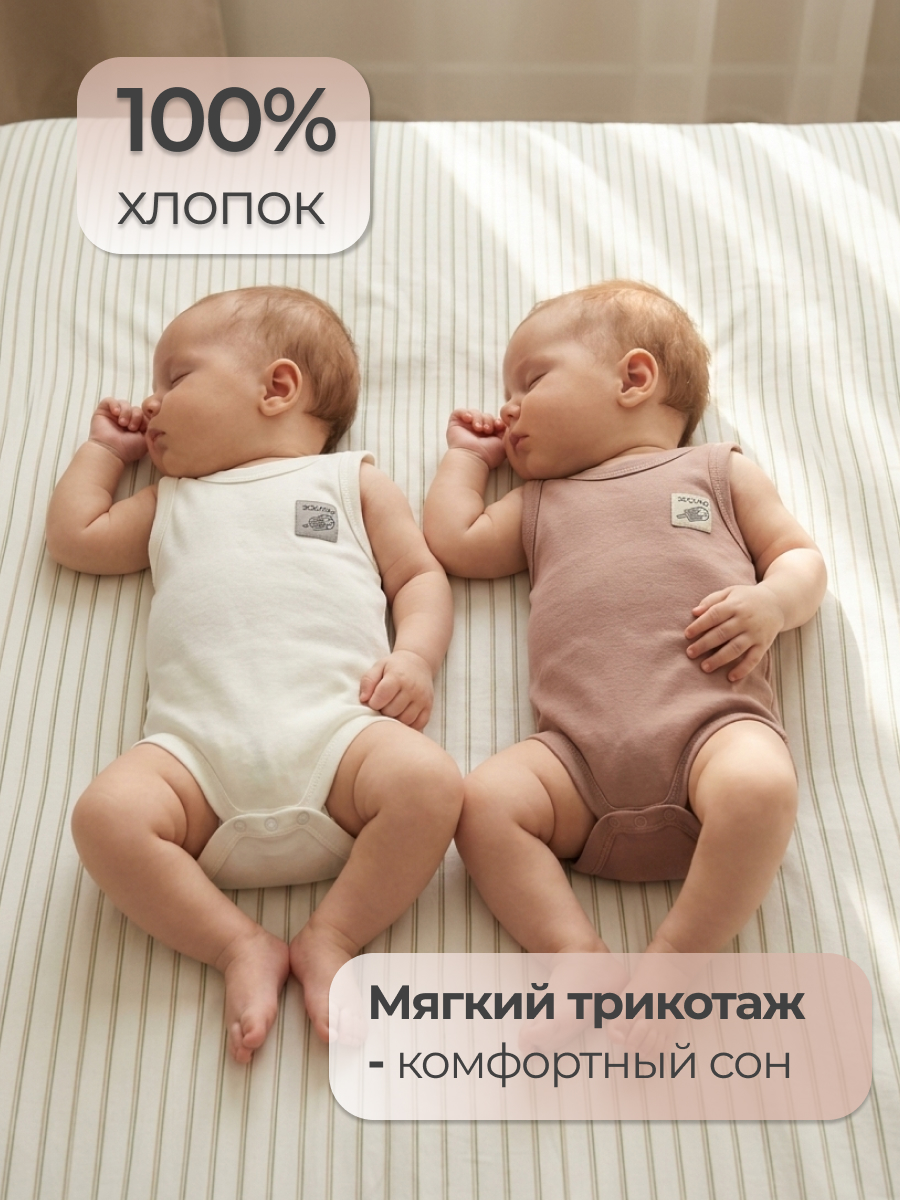 Боди-майка 2 шт Эскимо 50-785 - фото 2