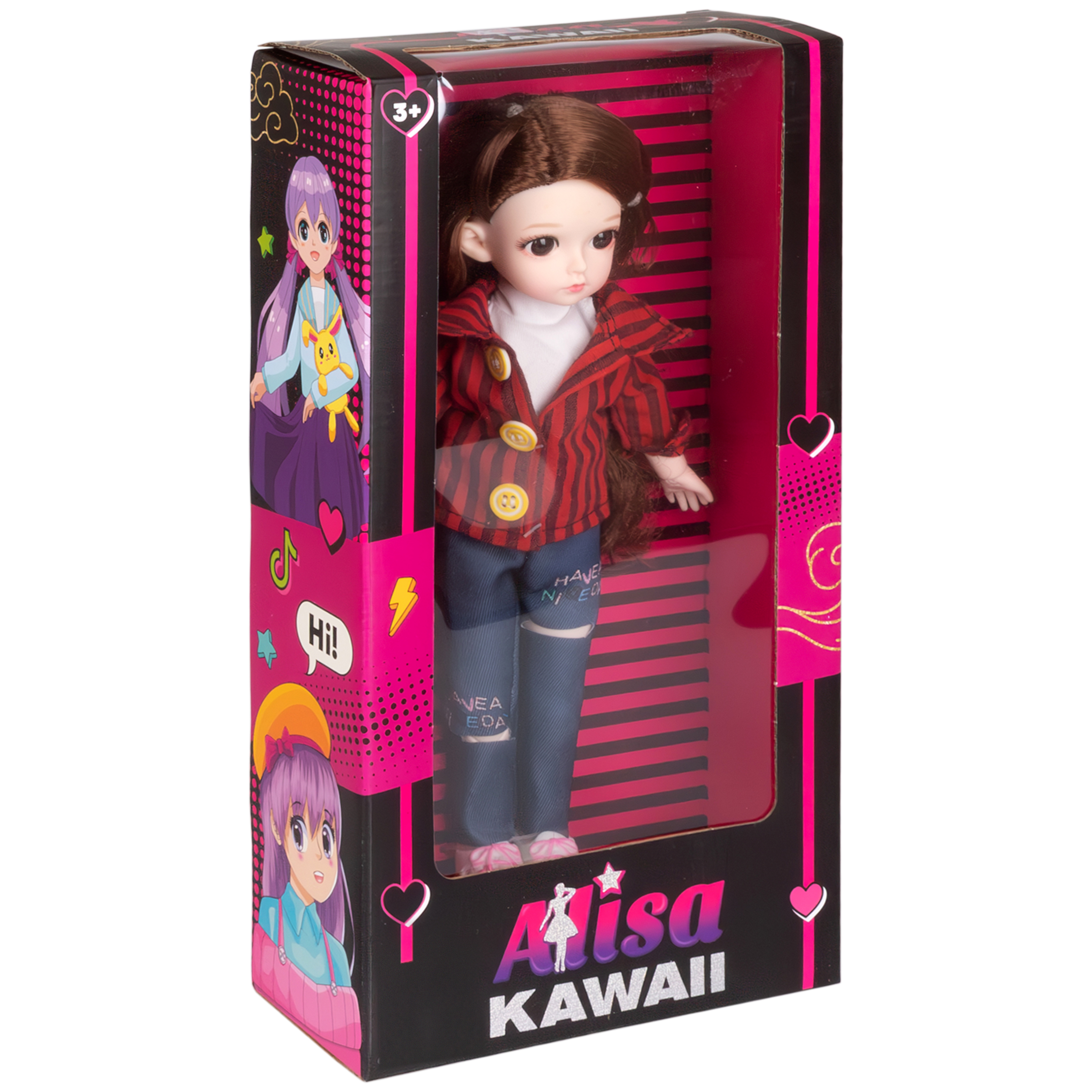 Кукла классическая 1TOY Alisa Kawaii Т24340 - фото 13