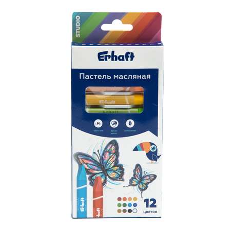 Пастель масляная Erhaft 12 шт.