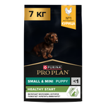 Корм сухой для щенков PRO PLAN HEALTHY START 7 кг с курицей для мелких и карликовых пород