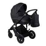 Коляска 2в1 Indigo Coin черный