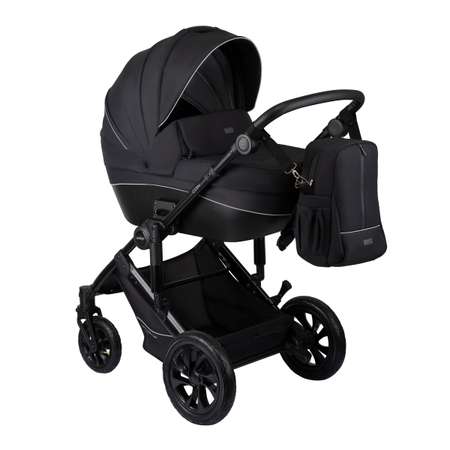 Коляска 2в1 Indigo Coin черный
