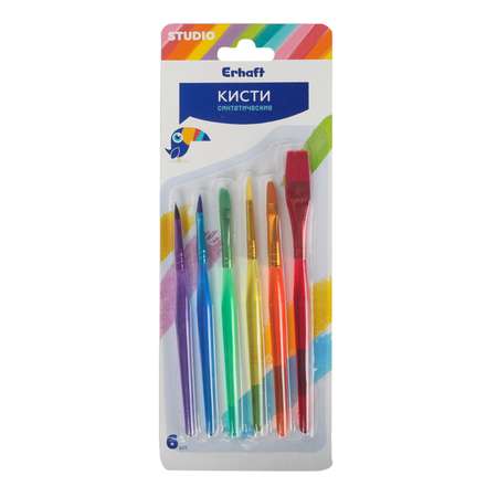 Кисть Erhaft 6 шт. (синтетика)