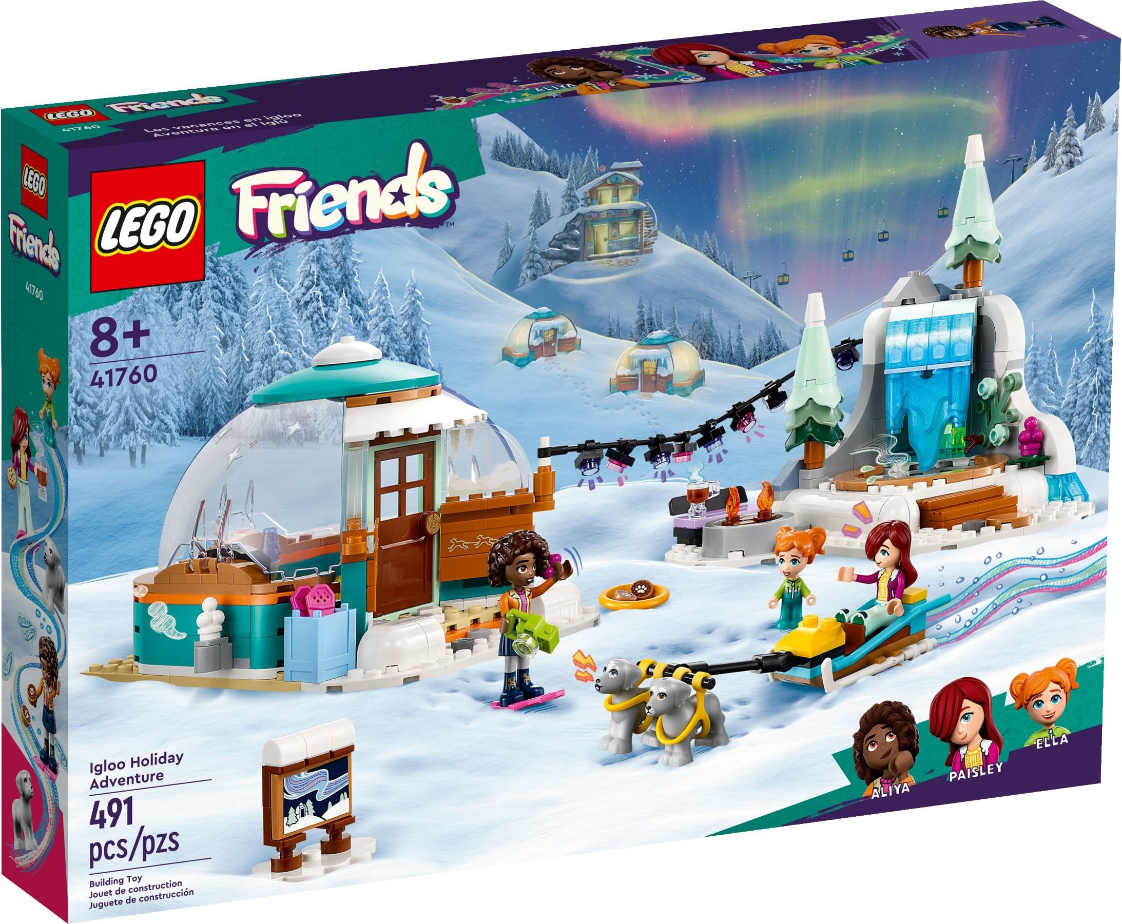 Изображение товара Конструктор LEGO Friends Праздничное приключение в иглу 109 деталей