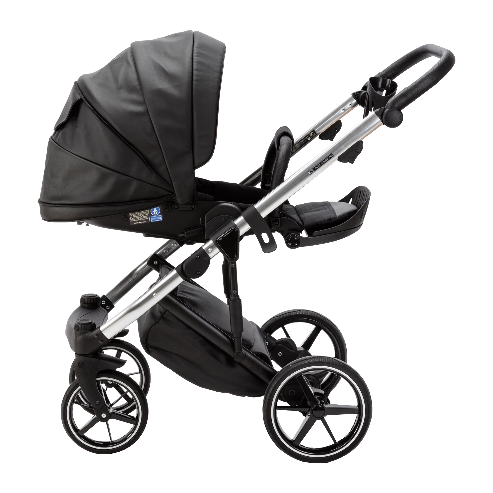 Коляска 2в1 Adamex Lumi SE Deluxe - фото 5