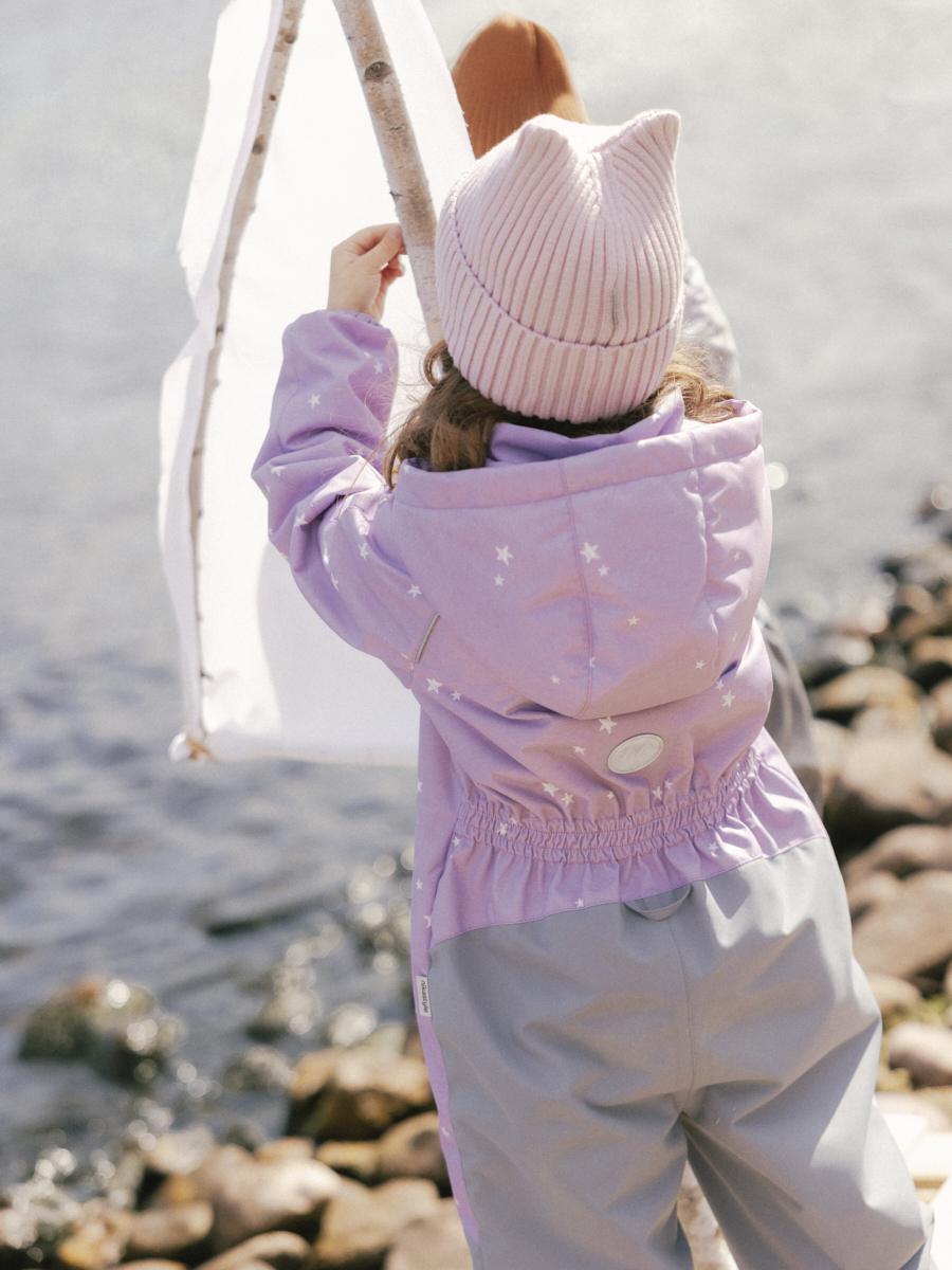 Комбинезон NIKASTYLE 8м0626 пудра/светло-серый - фото 10