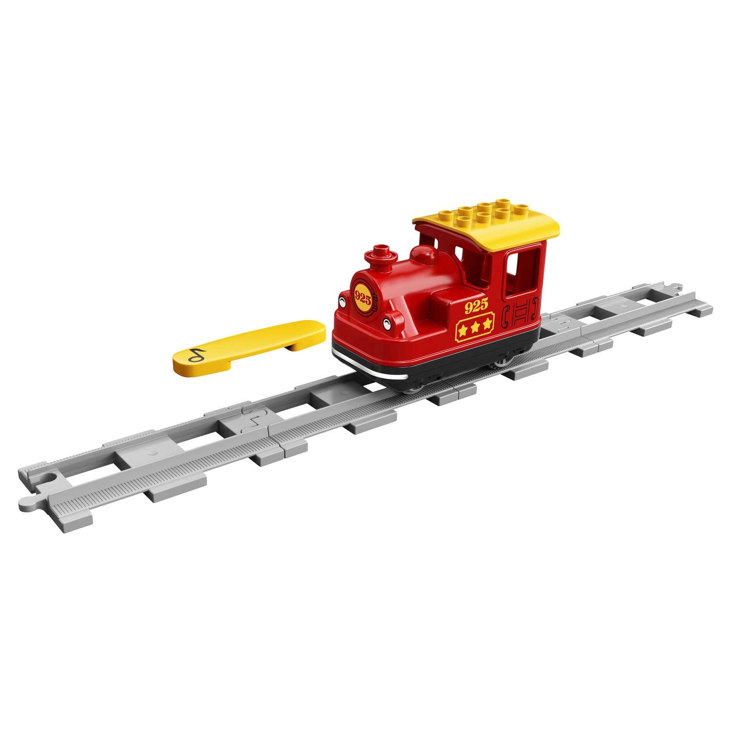 Конструктор LEGO DUPLO Town Поезд на паровой тяге блочный - фото 9