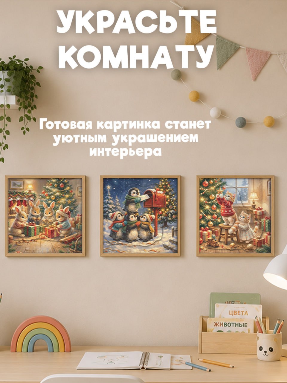 Мозаика по номерам Дрофа-Медиа В ожидании Нового Года - фото 5