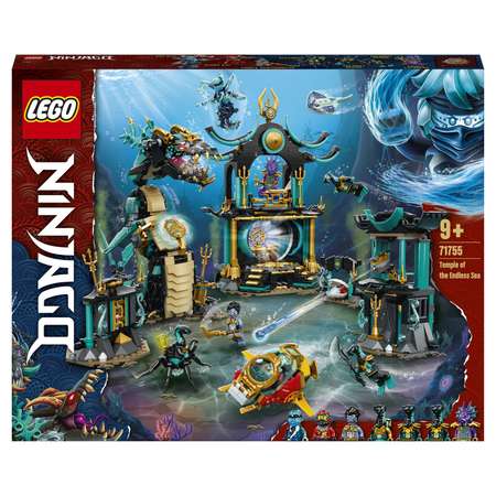 Конструктор LEGO NINJAGO Храм Бескрайнего моря блочный