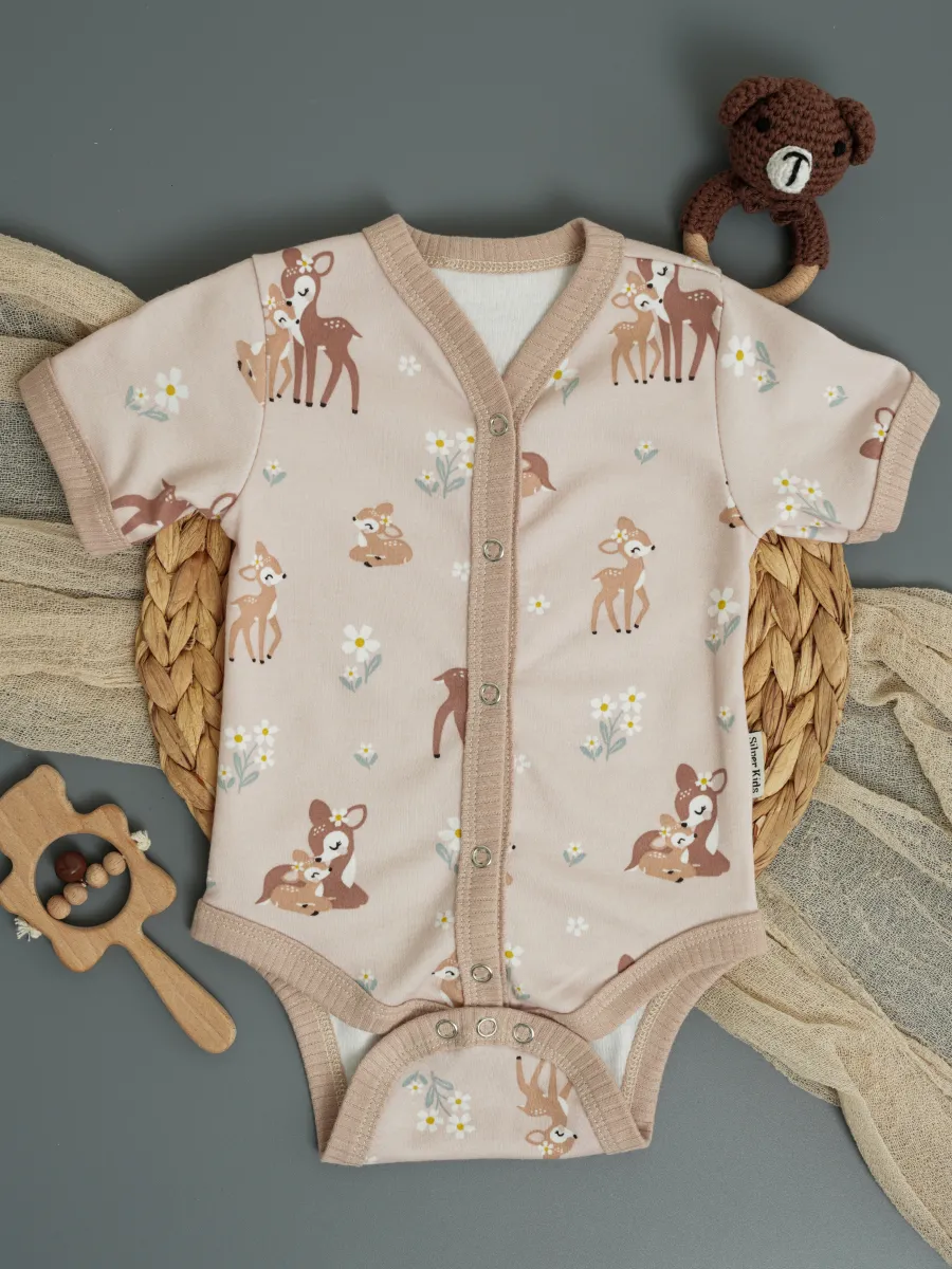 Боди 3 шт Супер Пупс нбр/3пр/бд/sk23/рубчик/леснаясказка - фото 16