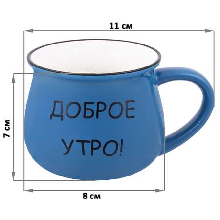 Набор кружек Elan Gallery 250 мл 4 шт.