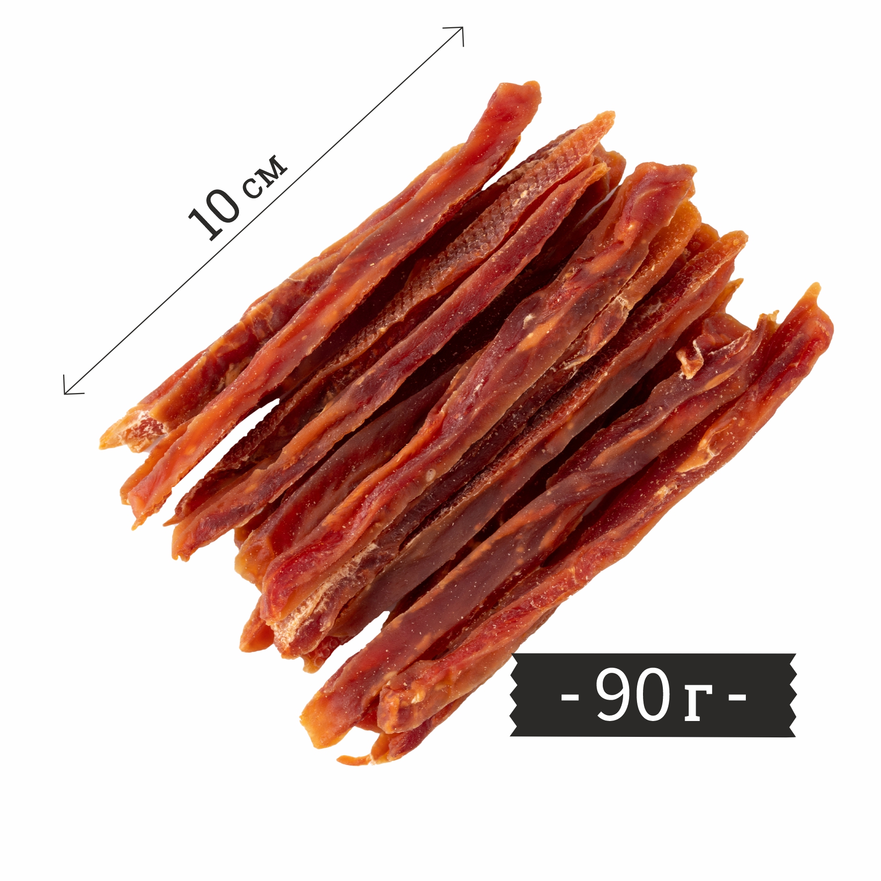 Лакомство для собак LIGHT BITES 90г Утиные стрипсы филе - фото 2