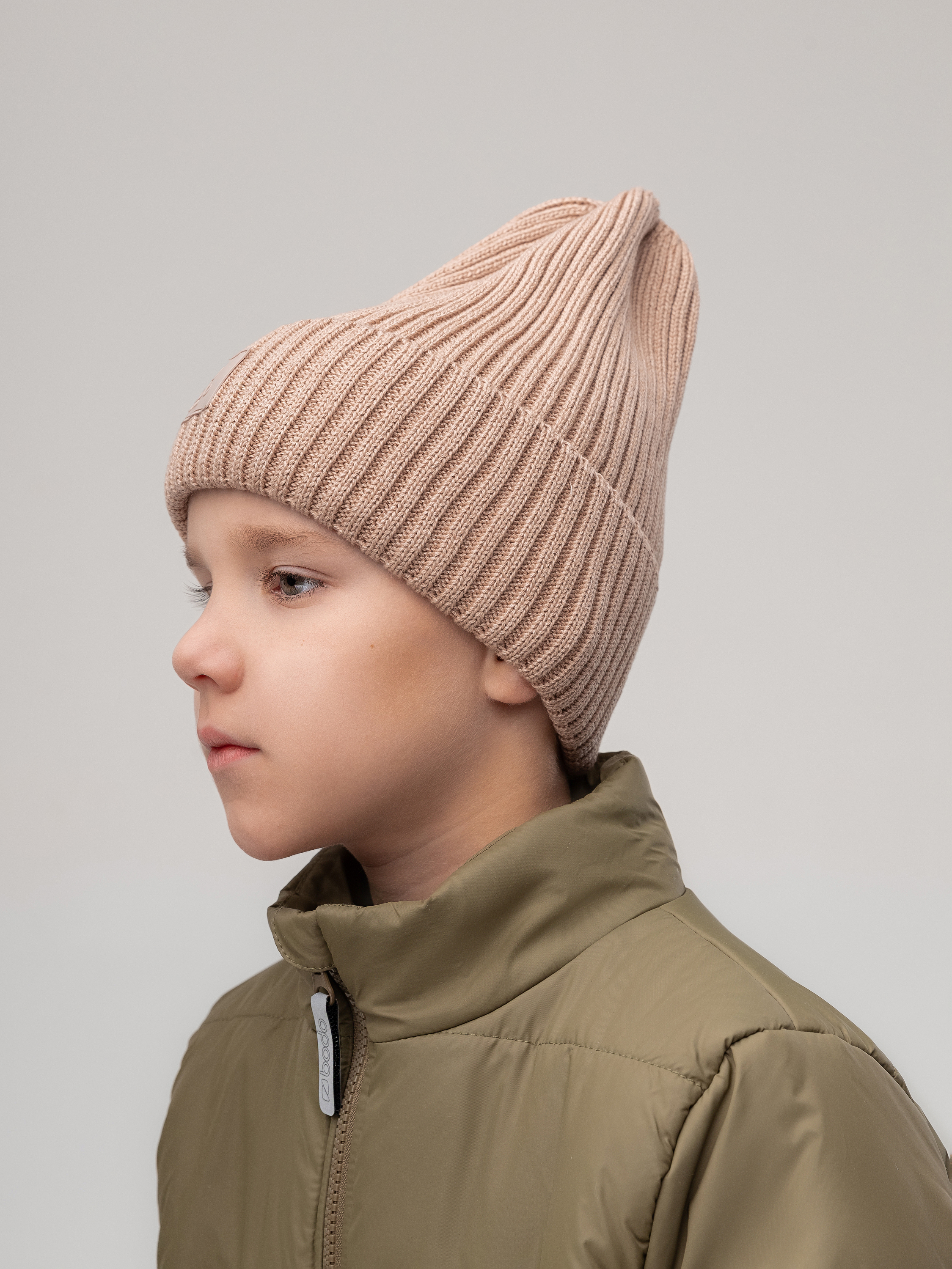 Шапка Bodo 10-363MU_песочный - фото 3