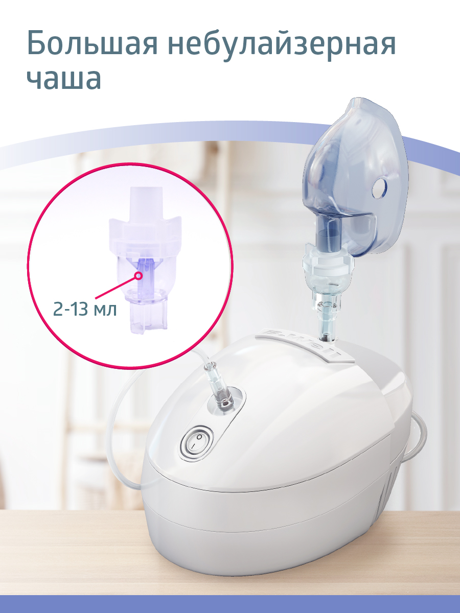 Ингалятор B.Well компрессорный WN-117 - фото 3
