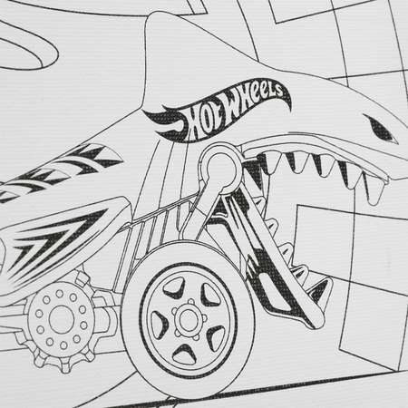 Роспись по холсту МультиАРТ Hot Wheels