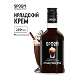 Сироп SPOOM ирландский крем 250 мл для кофе коктейлей и десертов