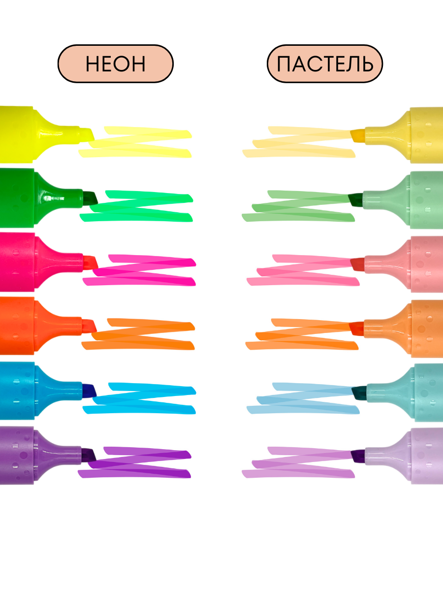 Текстовыделители AXLER 12 шт. - фото 2