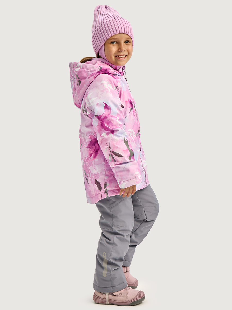 Костюм NIKASTYLE 7м3226 розовый/светло-серый - фото 3