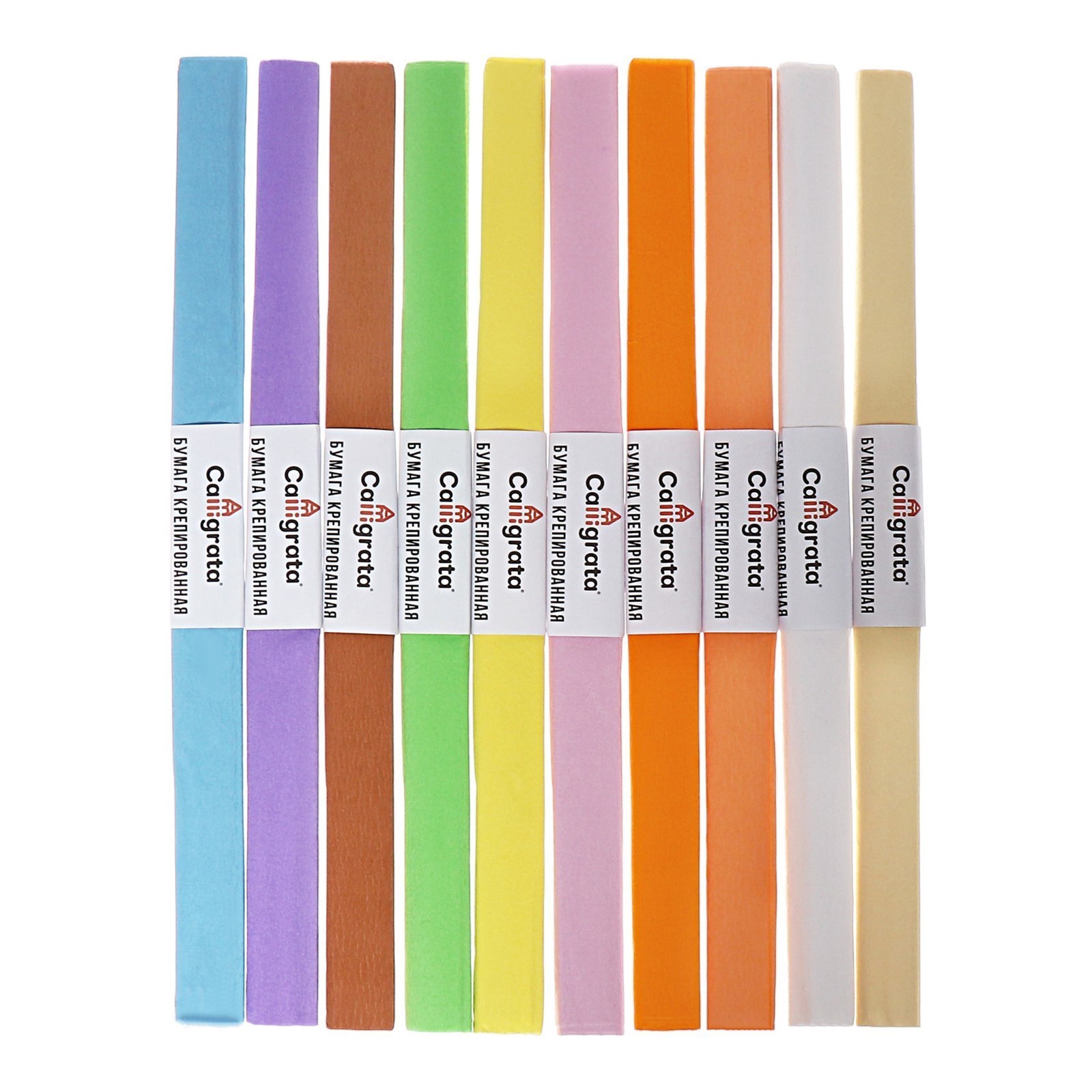 Фетр, креповая бумага Calligrata 10 лист. - фото 4