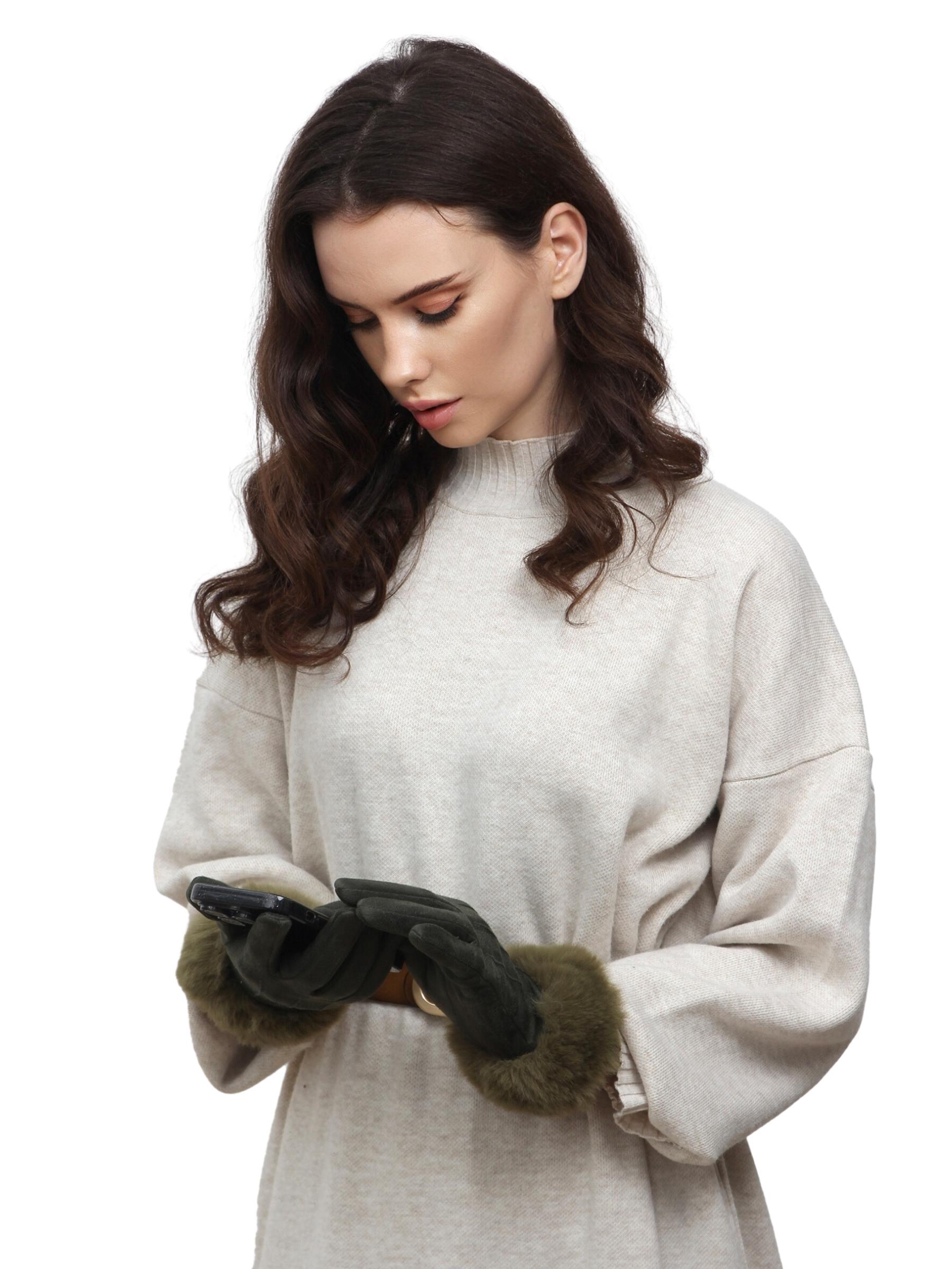 Перчатки Pretty Mania RZW-ANG165-GRN - фото 3