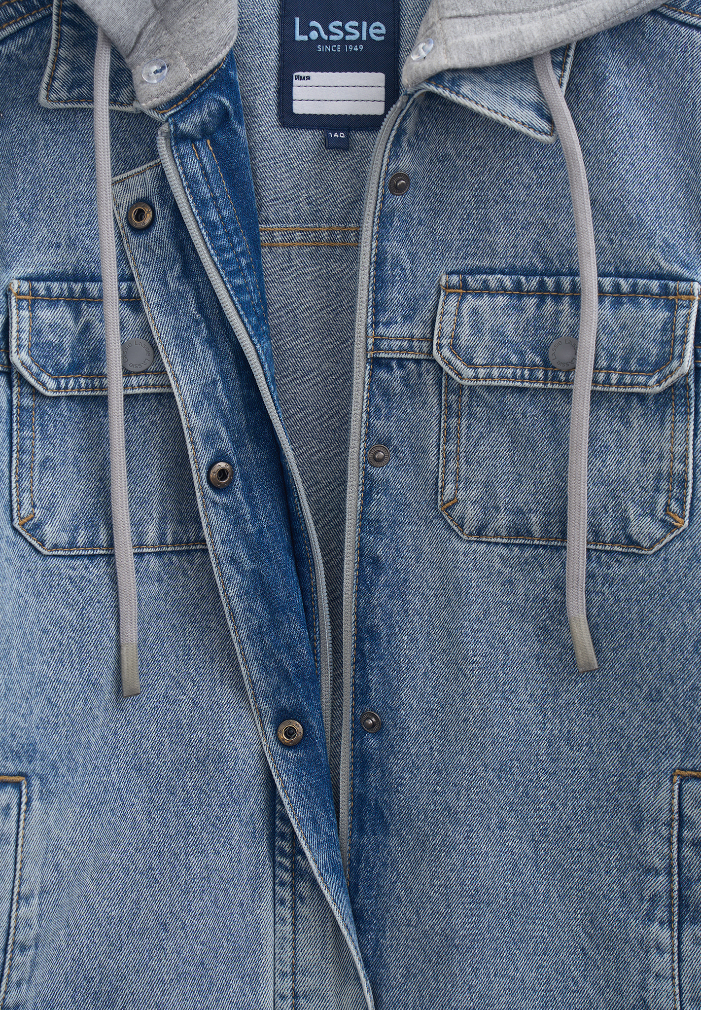 Джинсовая куртка Lassie 73206113-6140 - фото 10