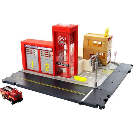 Конструктор Matchbox Пожарное депо сборная игровая модель