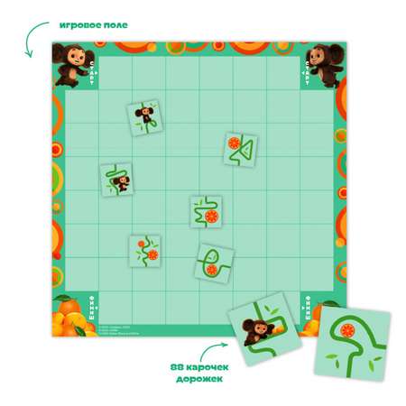 Настольная игра Sima-Land Чебурашка по дорожке