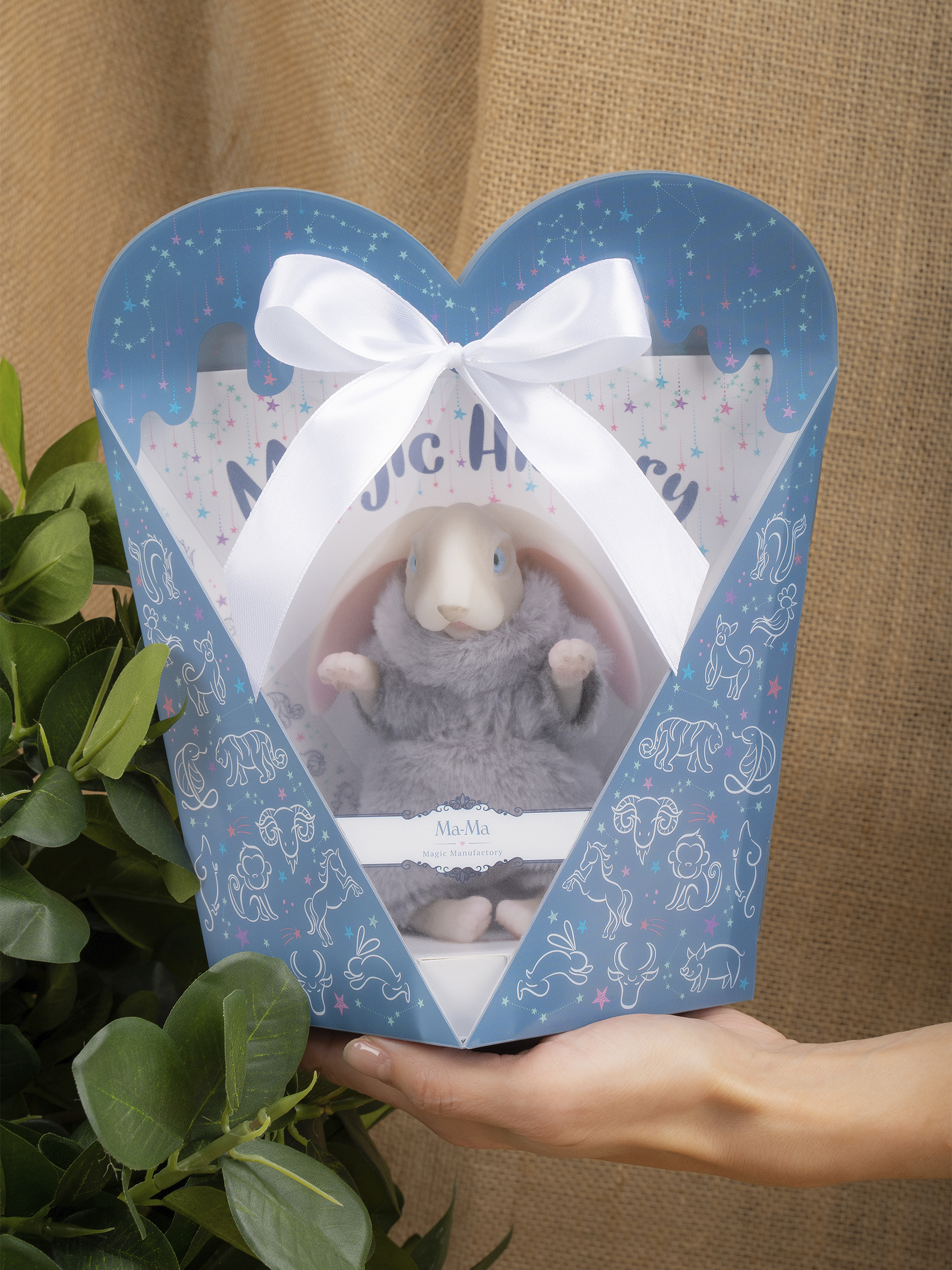 Кукла мини Magic Manufactory Magic history Зайчонок серый высота 15 см 4631169404154 - фото 16