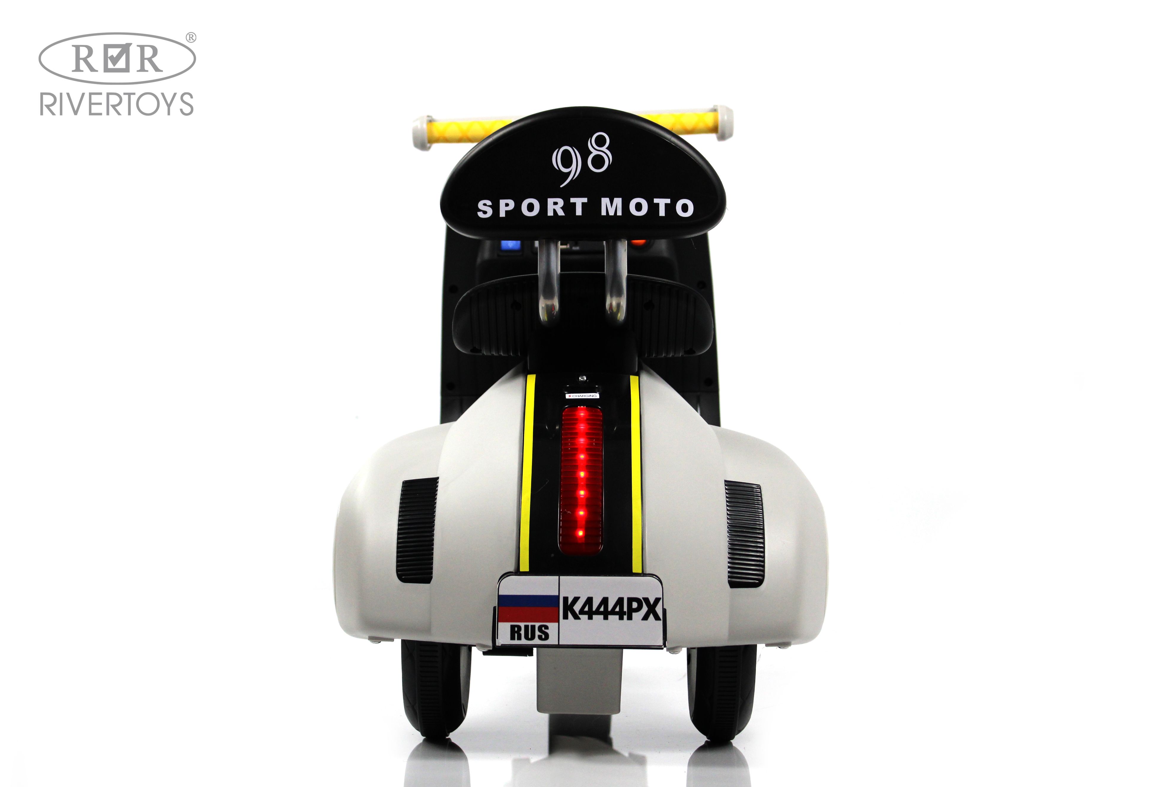 Электромобиль RIVERTOYS K444PX-GRAY - фото 3