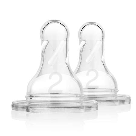Соска Dr Browns Anti-Colic силикон (средний поток) 2 шт.