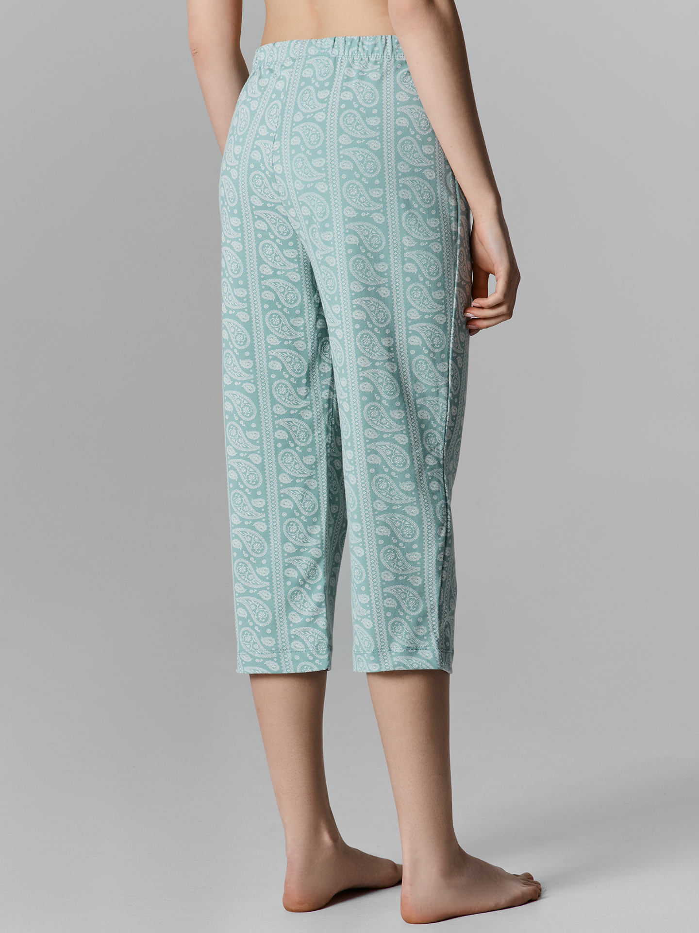 Бриджи Mark Formelle (Марк Формэль) 522241/пейсли на бирюзовом - фото 3