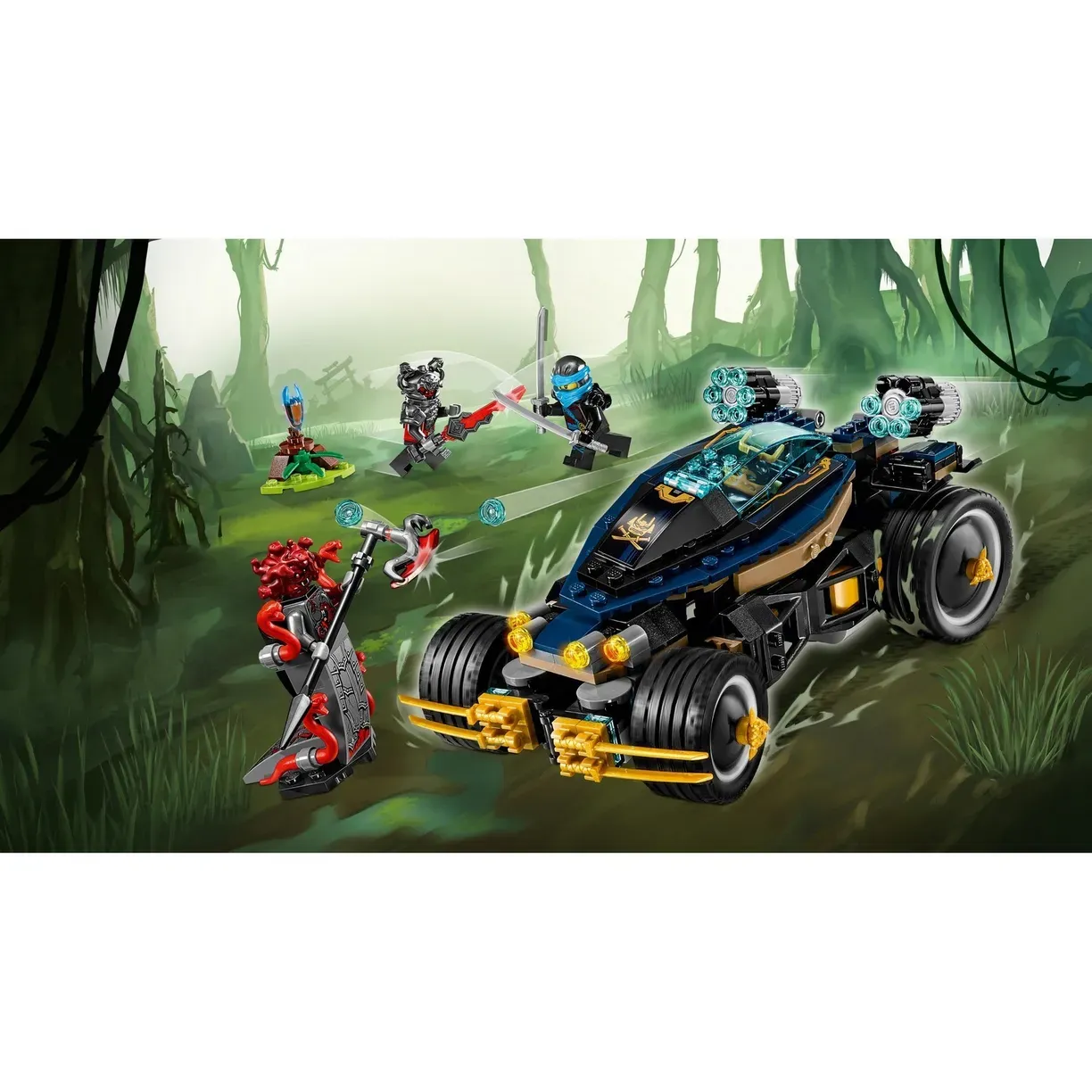 Конструктор LEGO NINJAGO 70625 406 дет. - фото 4