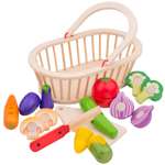 Игровой набор New Classic Toys продукты, тележки и корзинки
