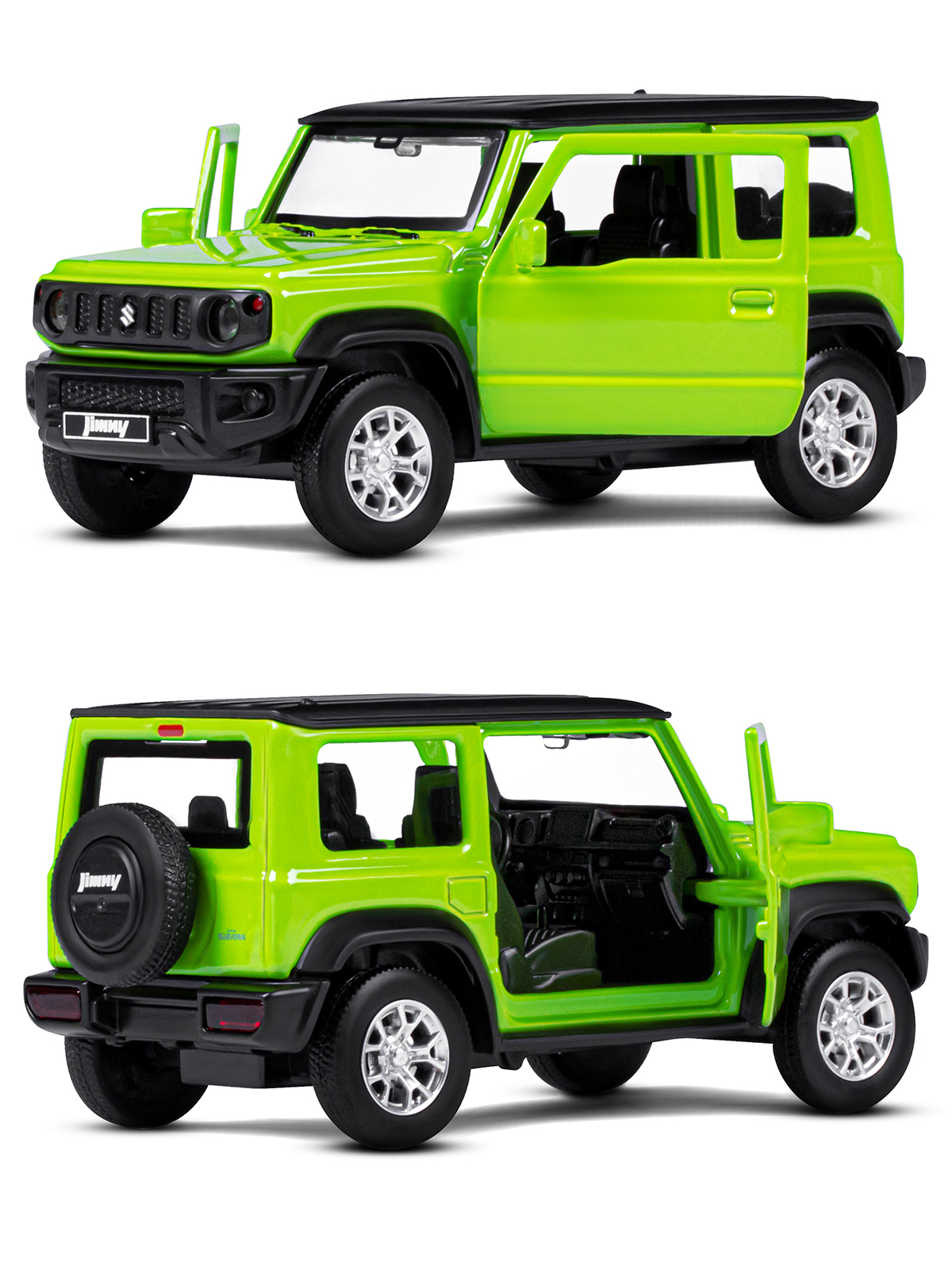 Внедорожник АВТОпанорама Suzuki Jimny 1:32 JB1251560 - фото 11