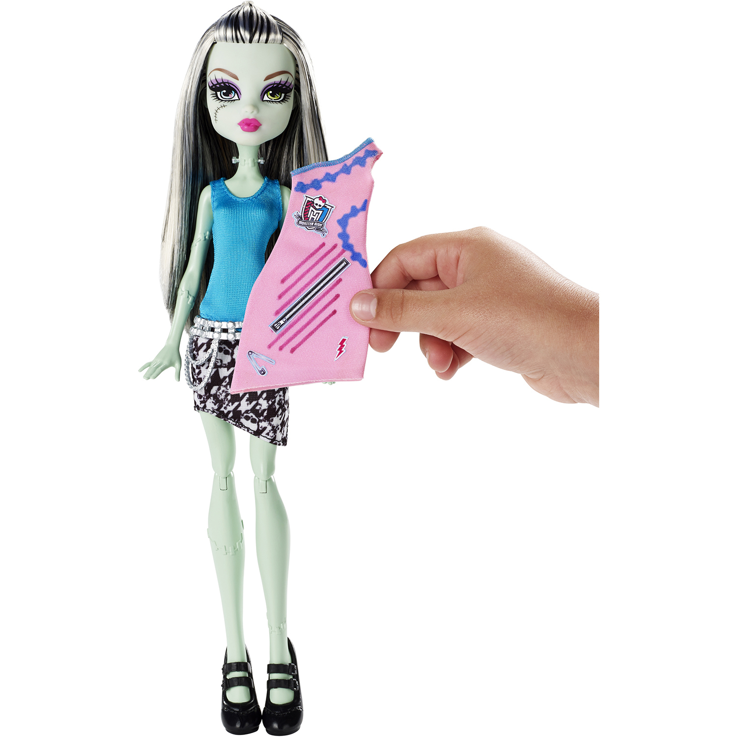 Кукла Monster High с аксессуарами Стильная Фрэнки DNM27 - фото 9