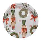 Тарелка бумажная . 230 мм 6шт