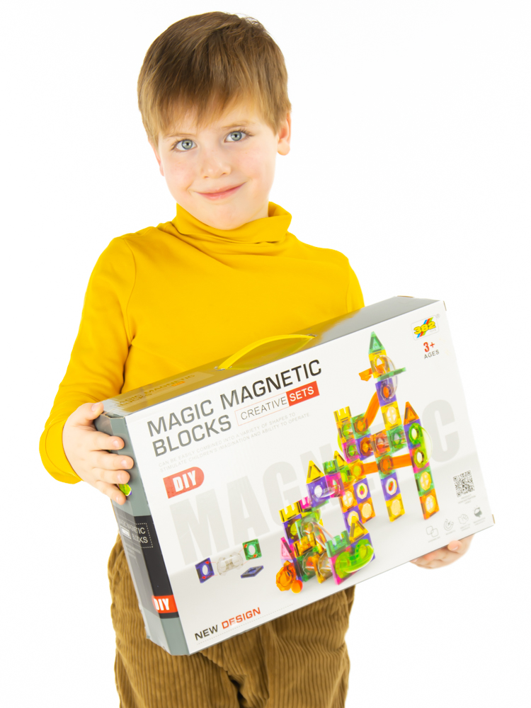 Конструктор CASTLELADY магнитный 160 дет. - фото 3